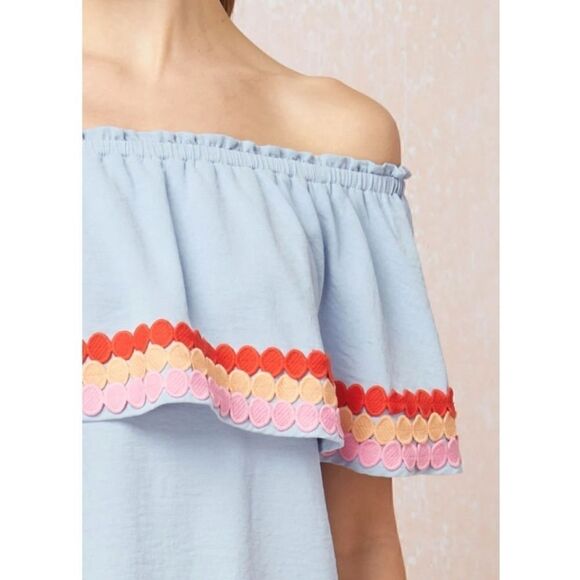 Entro "Felicity" Off the Shoulder Top - Picture 5 of 9